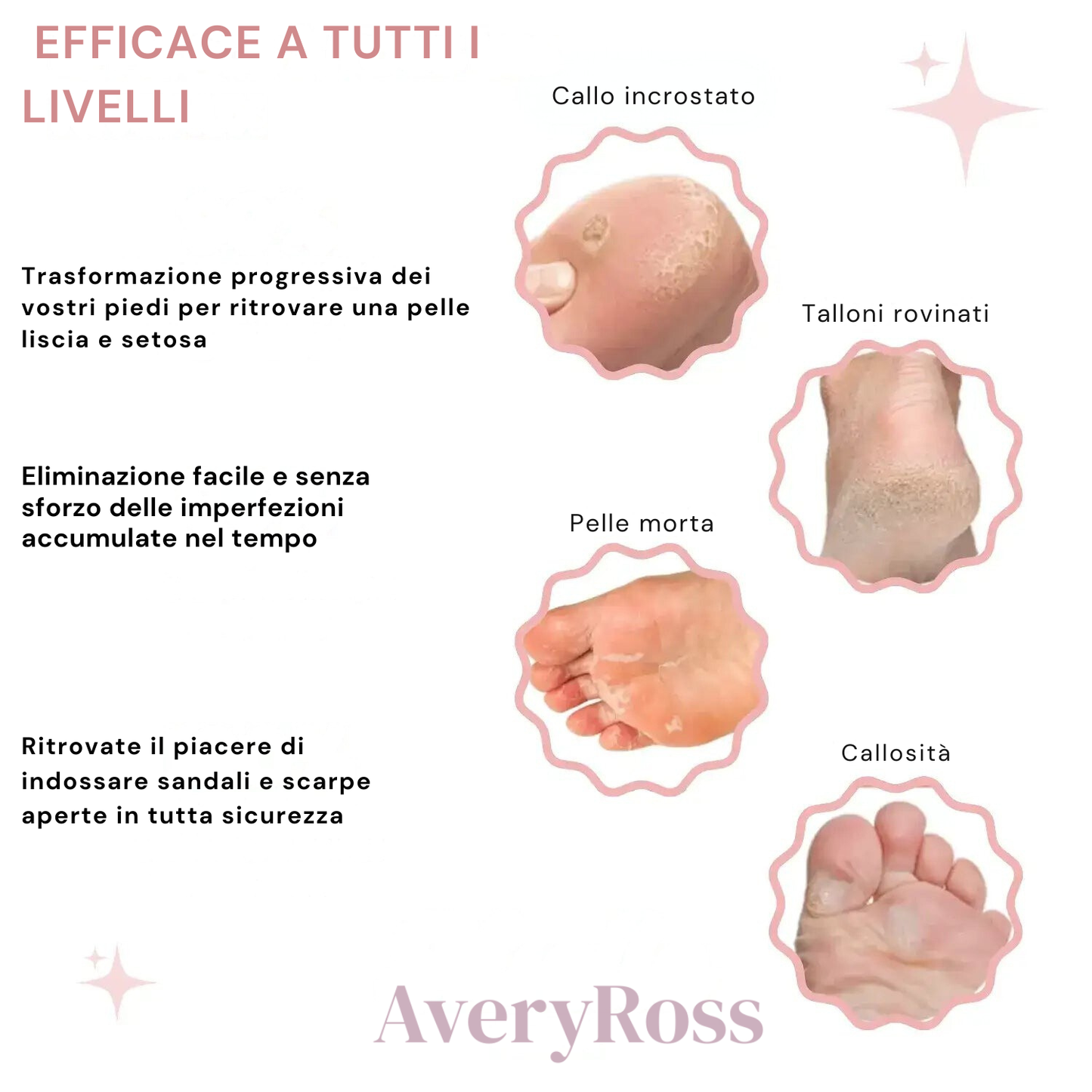 AveryRossâ„¢ - Il tuo kit bellezza piedi di lusso